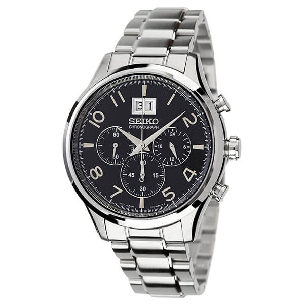 激安 新作 セイコー腕時計 Seiko時計 Seiko 腕時計 セイコー 時計 メンズ ブラック 黒 Spc153p1 人気 ブランド 防水 ステンレス ベルト クロノグラフ 限定 社会人 スーツ 仕事 ビジネス 営業 彼氏 旦那 夫 大人 かっこいい スタイリッシュ 上品