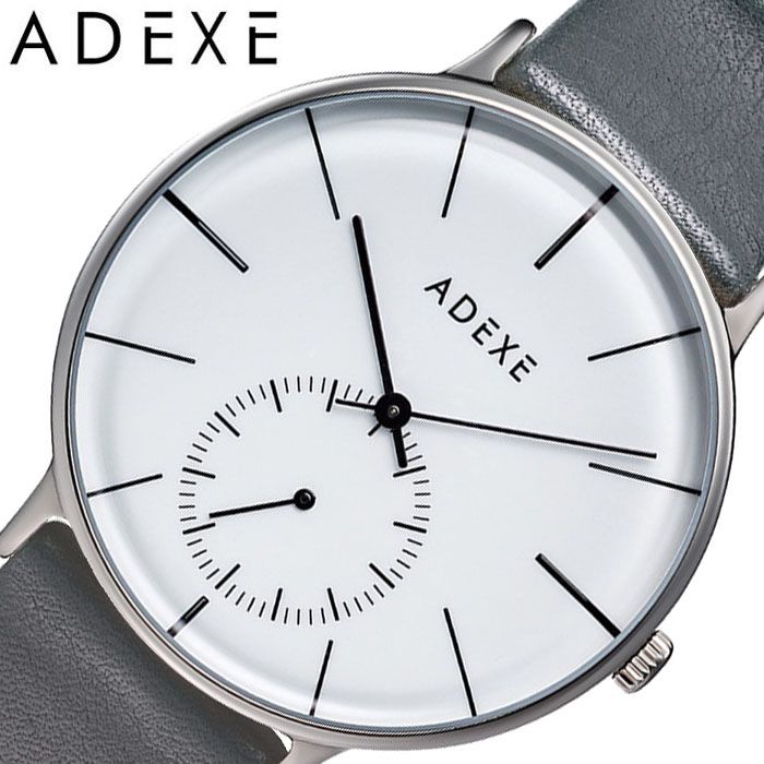 売り切れ必至 アデクス腕時計 Adexe時計 Adexe 腕時計 アデクス 時計 グランデ Grande メンズ ホワイト 1868e T02 正規品 人気 ブランド 流行 インスタ インスタ映え オシャレ ファッション お揃い ペア おそろい 北欧 上品 シンプル スーツ 新生活 プレゼント