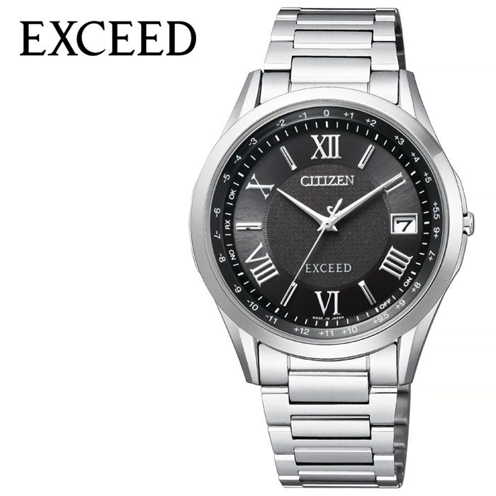 【最大24,200円引き】【20％OFF】 シチズン腕時計 CITIZEN時計 CITIZEN 腕時計 シチズン 時計 エクシード EXCEED メンズ ブラック CB1110-61E ブランド 正規品 パーフェックス 電波 ソーラー 防水 高機能 スーツ 新生活 プレゼント 新社会人 入学 卒業 ギフト 旅行 遠足｜ブランドアクセと腕時計のカプセル