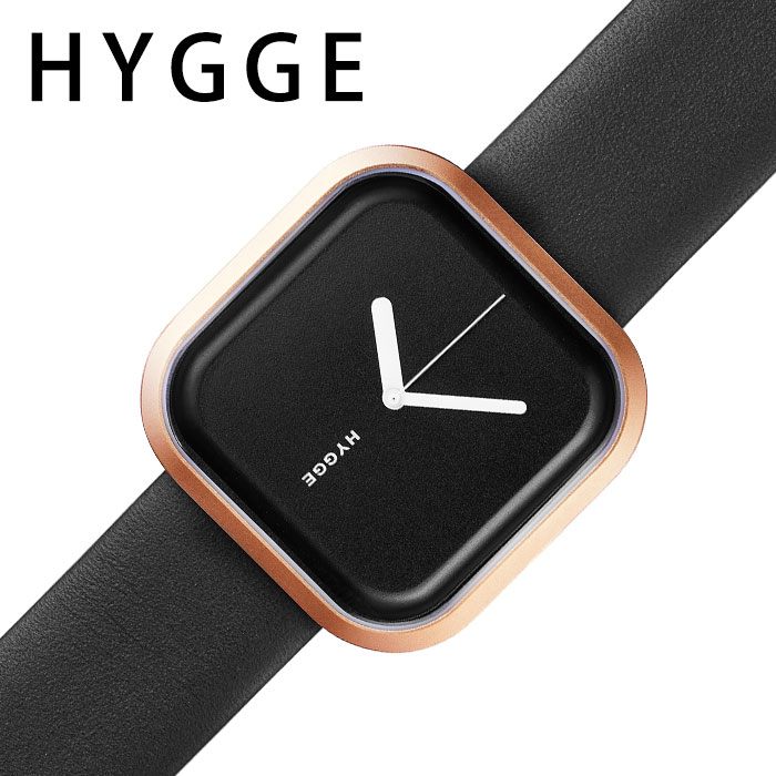 男女兼用腕時計 ヒュッゲ腕時計 Hygge時計 Hygge 腕時計 ヒュッゲ 時計 バリ Vari メンズ レディース ブラック 黒 Hge0091 人気 ブランド 防水 スクエア ファッション おしゃれ 北欧 ジェンダーレス 個性的 デザイン 誕生日 新生活 プレゼント ギフト クリスマス