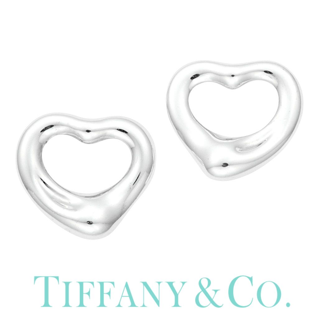 楽天市場 当日出荷 オープンハート ティファニー ピアス Tiffany Co ジュエリー エルサ ペレッティ Elsa Peretti レディース 誕生日 女性 ブランド おしゃれ シンプル ミニ 小さめ シルバー925 Tpi 成人式 新社会人 プレゼント ギフト ブランドアクセ