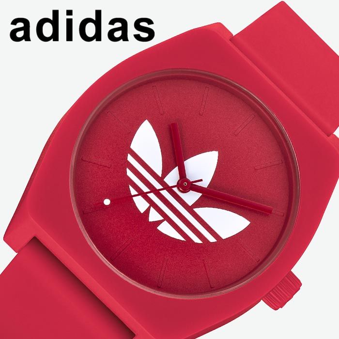 人気沸騰 赤 男性 メンズ Sp1 Process プロセスエスピー1 時計 オリジナルス アディダス 腕時計 Originals Adidas Adidas時計 父の日 アディダス腕時計 Z103 262 00 ギフト プレゼント 新生活 大学生 ブランド 防水 ブランド トレフォイル Z10 3262 00