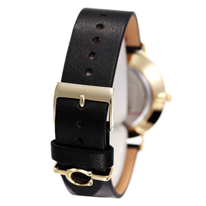 Coach時計 可愛い おすすめ 高級 ロゴ 女性 高級 革ベルト シンプル 30代 女性 50代 クリスマス コーチ 代 レディース 人気 Coach腕時計 ペリー トレンド プレゼント 40代 黒 ペリー ブラック ブランド 上品 Perry