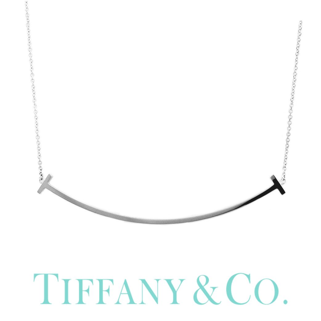 楽天市場 Tスマイル Tiffany Co ネックレス Tiffany Tiffany ジュエリー ティファニー ネックレス Tiffany T レディース シンプル 36201509 女性 彼女 誕生日 プレゼント ギフト おしゃれ Tコレクション シルバー925 Tne ブランドアクセと腕時計のカプセル