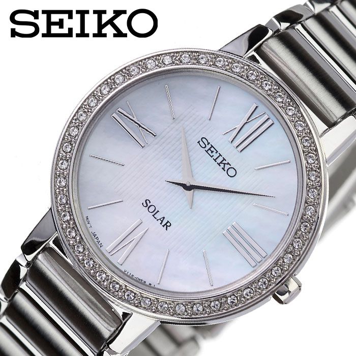 絶対一番安い セイコー腕時計 Seiko時計 Seiko 腕時計 セイコー 時計 レディース ホワイト Seikow Sup431p1 人気 ブランド おすすめ 防水 逆輸入 社会人 スーツ フォーマル ビジネス カジュアル スタイリッシュ 新生活 プレゼント ギフト ブランドアクセと