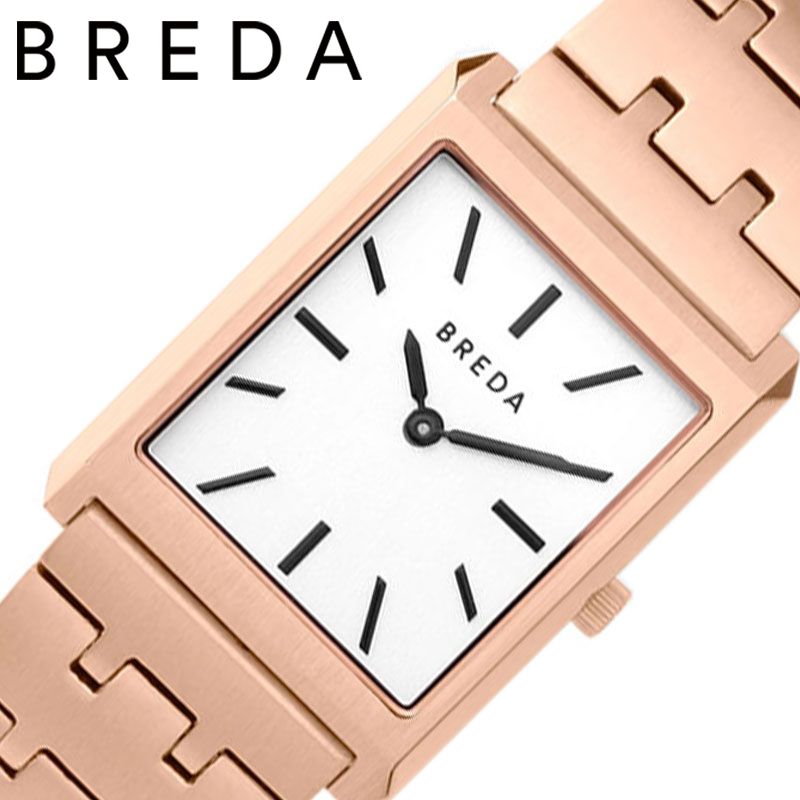 アンティーク風ウォッチ 小さい 腕時計 メタルベルト スクエア型 女性 秒針 BREDA時計 BREDA ブレダ 時計 ヴァージル VIRGIL レディース ホワイト BREDA-1740D 正規品 ブランド レトロ ヴィンテージ 華奢 誕生日 プレゼント ホワイトデー ギフト 入学 母の日|ブランドアクセと腕時計のカプセル