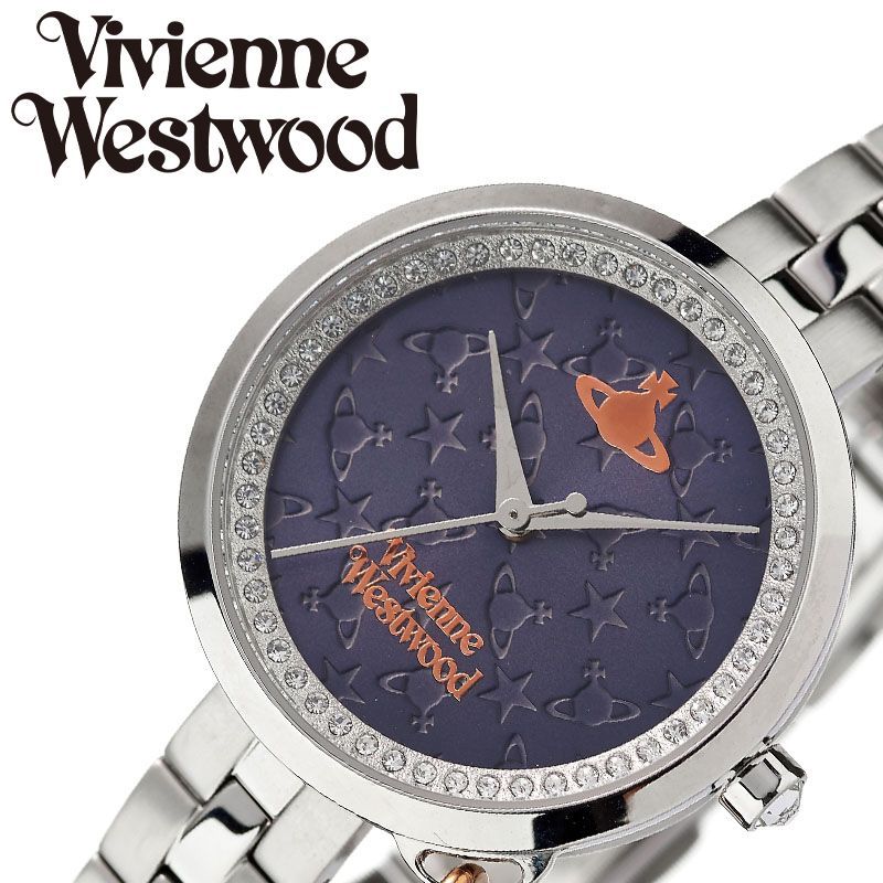 代引き手数料無料 ヴィヴィアンウエストウッド 腕時計 Viviennewestwood 時計 ヴィヴィアン ウエストウッド Vivienne Westwood ビビアン レディース 女性 Vv139nvsl 人気 ブランド かわいい オーブ メタル ワンポイント ロゴ 秒針 誕生日 記念日 新生活 プレゼント