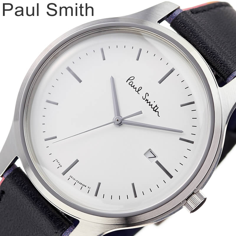 楽天1位 ポールスミス腕時計 Paulsmith時計 Paul Smith 腕時計 ポール スミス 時計 ザ シティ The City メンズ 男性 ホワイト 5 415 90 人気 高級 トレンド ブランド おすすめ オシャレ シンプル イギリス 新生活 プレゼント ギフト 人気特価激安