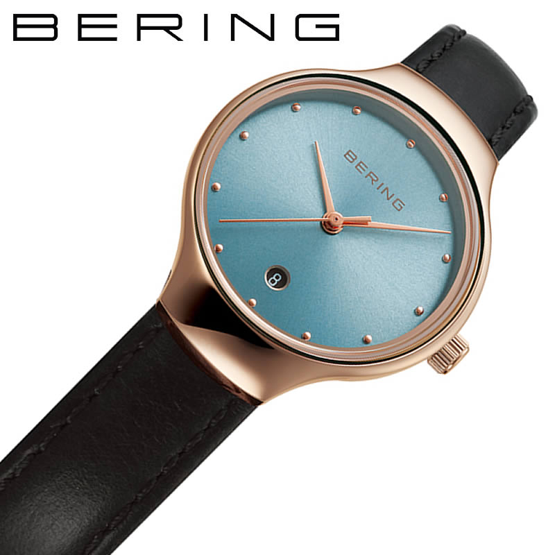 BERING 腕時計 ベーリング 時計 リュクス アイスブルー Luxe ice Blue レディース/ブルー 13326-468 トレンド 北欧 デザイナー ブランド カジュアル ファッション おしゃれ ラウンド シンプル ミニマル 人気 話題 冬 新社会人 入学 卒業 ギフト 母の日