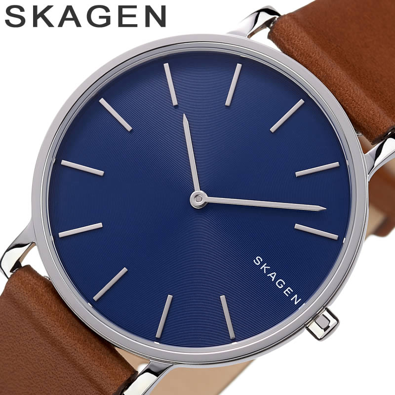 Rakuten 10 1円引き スカーゲン腕時計 Skagen時計 Skagen 腕時計 スカーゲン 時計 ハーゲン Hagen メンズ ブルーネイビー Skw6446 人気 かわいい 北欧 ラウンド アナログ シンプル カジュアル ブランド ファッション 学生 大学生 新生活 プレゼント ギフト