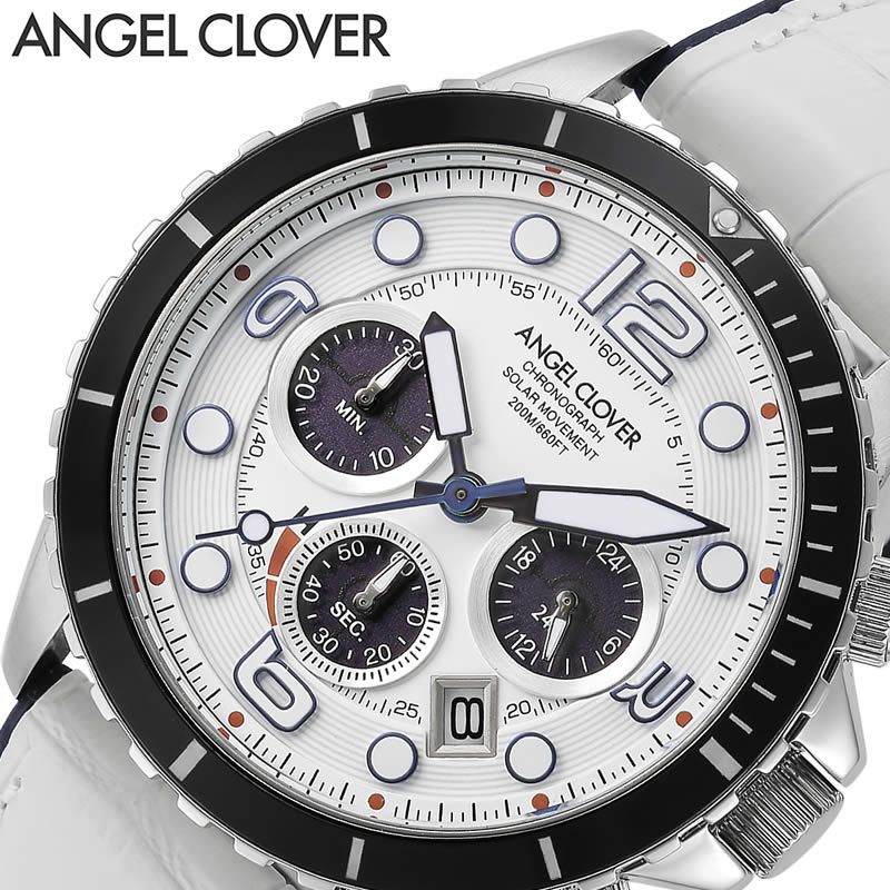 楽天市場 エンジェルクローバー 腕時計 Angelclover時計 Angel Clover 腕時計 エンジェル クローバー 時計 タイムクラフト ダイバー Time Craft Diver メンズ 男性 ホワイト Tcd45swh Wh 正規品 人気 ブランド シンプル オシャレ 人気 ブランド プレゼント ギフト