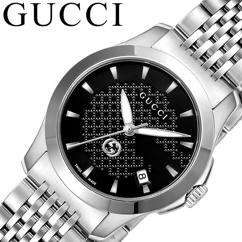 50 Off グッチ腕時計 Gucci時計 Gucci 腕時計 グッチ 時計 ジータイムレス G Timeless レディース 女性 ブラック Ya 人気 おすすめ 高級 ブランド 大人 メタル ベルト クラシック フォーマル ドレス ビジネス 就職 仕事 彼氏 恋人 ブランド 新生活 プレゼント