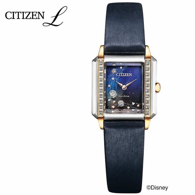 在庫限り 電池交換不要 5年保証 Citizen L 腕時計 シチズン エル 時計 ディズニー コレクション ファンタジア Disney Fantasia レディース ネイビー Eg7065 06l Sdgs サステナブル エシカル 話題 流行 ブランド 女性 ギフト プレゼント ブランドアクセと