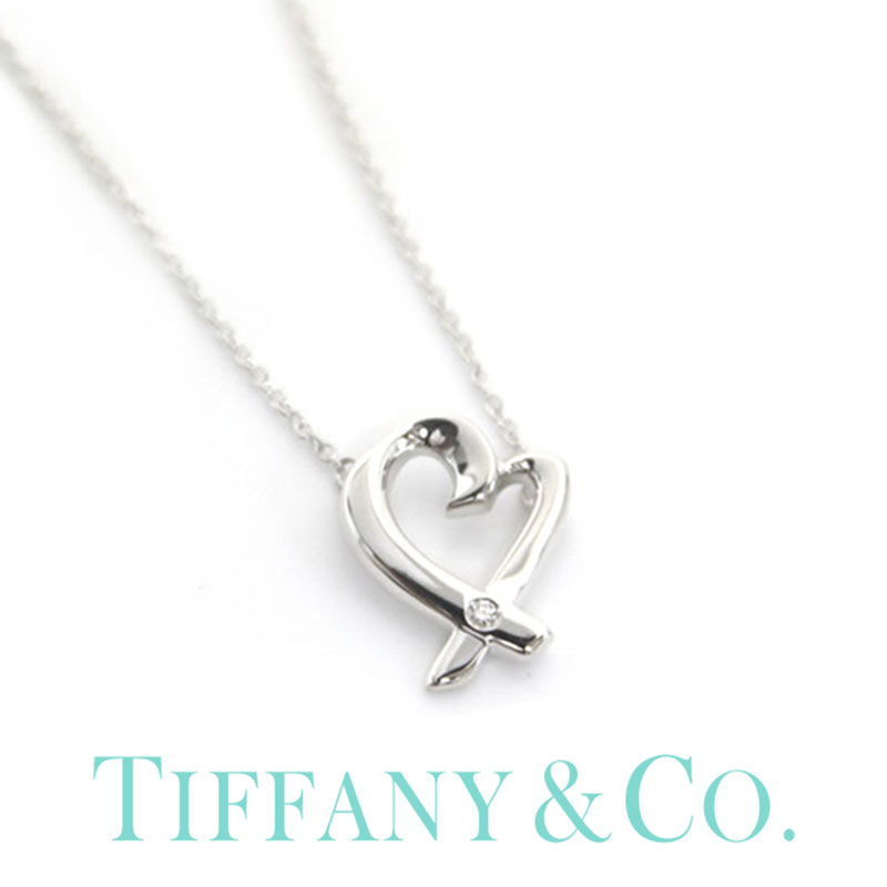 21人気新作 ラビングハート パロマ ピカソ ネックレス ティファニー Tiffany Co Paloma Tne ギフト プレゼント 新社会人 誕生日 30代 代 彼女 結婚記念日 記念日 女性 かわいい ブランド 人気 シルバー ハート 上品 華奢 シンプル ペンダント 女性