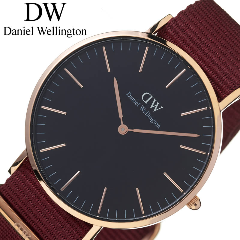 爆安プライス ダニエルウェリントン腕時計 Danielwellington時計 Daniel Wellington 腕時計 ダニエル ウェリントン 時計 クラシック ベイズウォーター ローズ 36mm Classic Bayswater Rose レディース ブラック Dw 北欧 Dw シンプル クラシック プレゼント