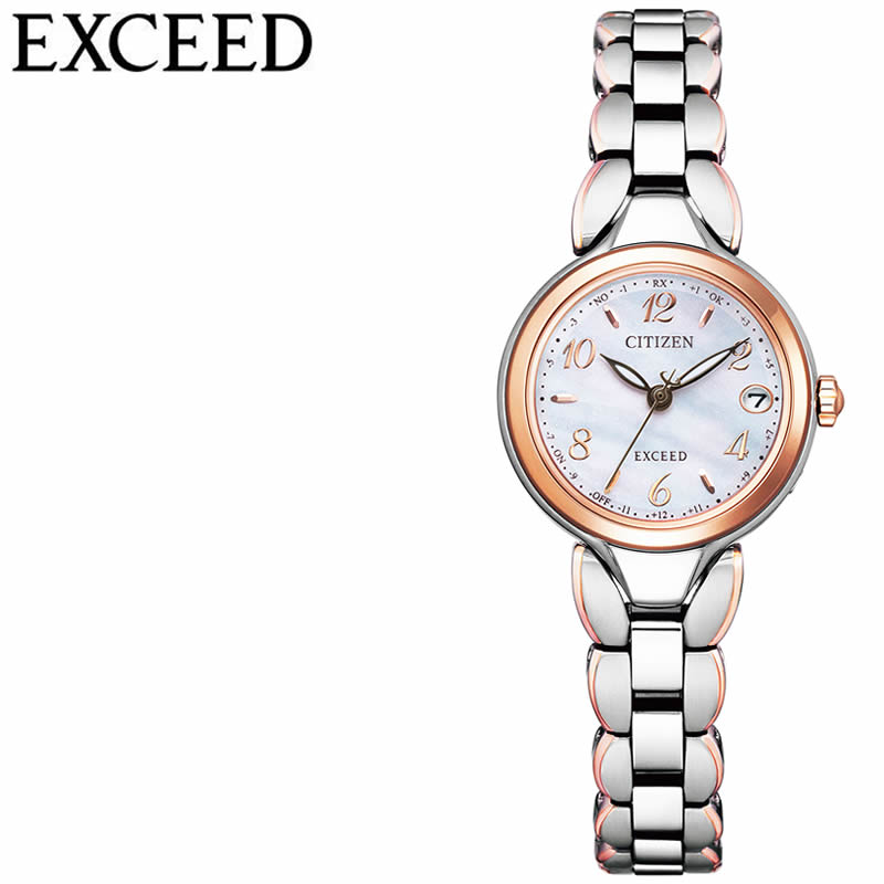 5年保証) シチズン 腕時計 エクシード CITIZEN EXCEED 女性 蝶貝