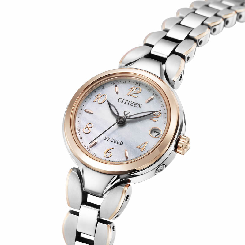 5年保証) シチズン 腕時計 エクシード CITIZEN EXCEED 女性 蝶貝