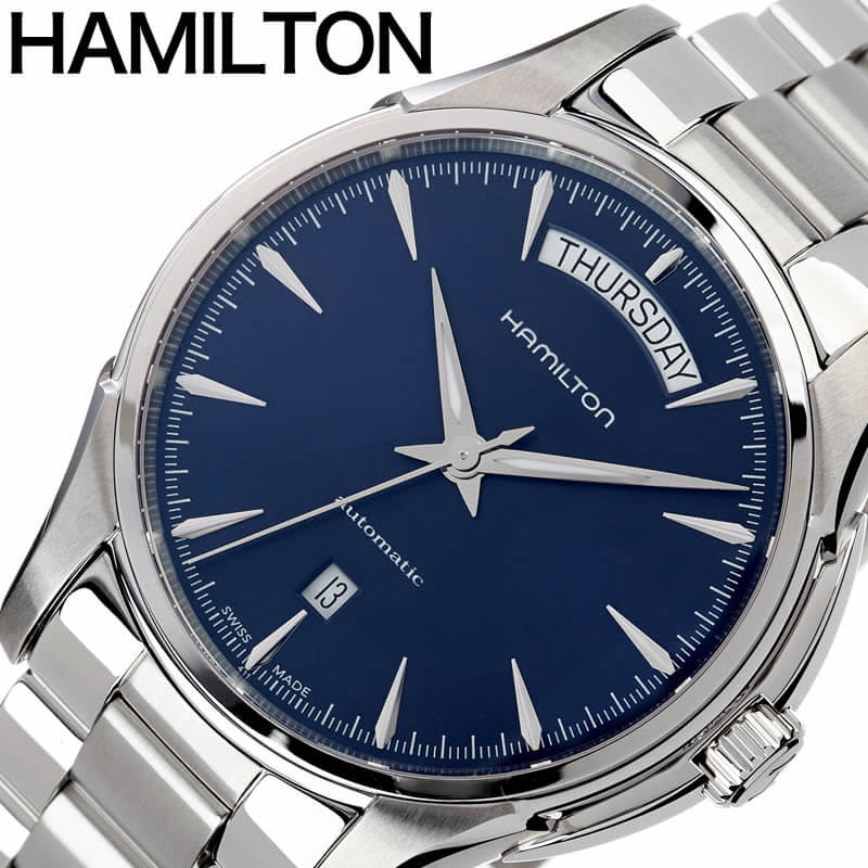 送料無料 ハミルトン腕時計 Hamilton時計 Hamilton 腕時計 ハミルトン 時計 ジャズマスター デイデイト Jazzmaster メンズ 男性 ブルー H 人気 ブランド シンプル 社会人 大人 男性 ビジネス スイス スーツ ファッション カジュアル プレゼント ギフト