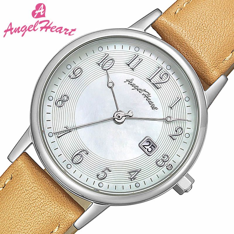 驚きの安さ 電池交換不要 5年保証 ギフト プレゼント スーツ 仕事 オシャレ 可愛い シンプル 防水 ブランド 人気 カレンダー ソーラー 正規品 Itn29s Bw パールダイヤル 女性 レディース Time Innocent イノセントタイム 時計 エンジェルハート 腕時計 Heart Angel