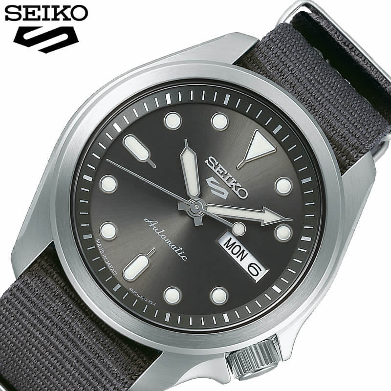 新品 楽天市場 5年保証 Seiko 5 Sports 腕時計 セイコー 5スポーツ 時計 ソリッドボーイ スポーツスタイル Solid Boy Sports Style メンズ 男性 グレー Sbsa051 人気 ブランド 防水 カレンダー 自動巻 スケルトン おしゃれ ファッション カジュアル ビジネス