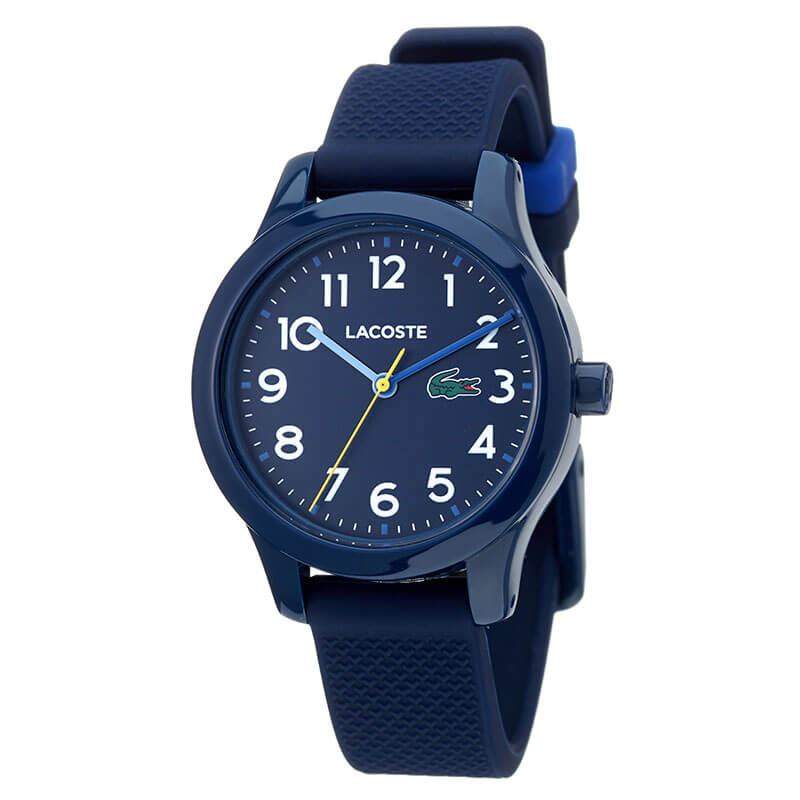 当日出荷 ラコステ 子供 ベルト 中学生 時計 ネイビー 孫 娘 腕時計 シリコン 小学生 Lacoste 息子 プラスティック キッズ 幼稚園 ブルー ラバー