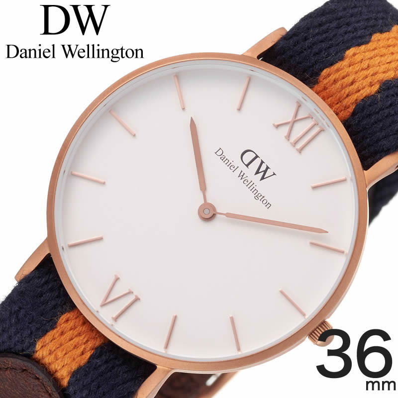 ダニエル ウェリントン 腕時計 Daniel Wellington 時計 グレース セルウィン Grase Selwyn メンズ レディース 男性 女性 ピンクゴールド ホワイト ブラウン 日本製クォーツ 36mm 人気 おすすめ おしゃれ ブランド Dw 夫婦 プレゼント ギフト 高価値セリー