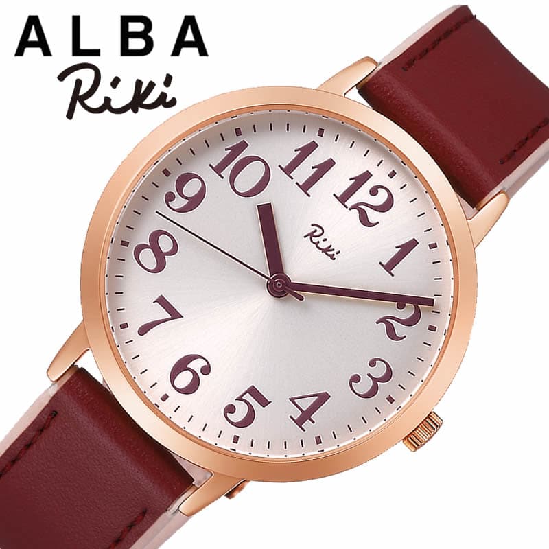 セイコー アルバ 腕時計 SEIKO ALBA 時計 リキ ワタナベ コレクション RIKI WATANABE COLLECTION レディース AKPK437 女性 ライトピンク レッドブラウン クォーツ おすすめ おしゃれ ブランド プレゼント 新社会人 入学 卒業 ギフト 母の日｜ブランドアクセと腕時計のカプセル 10,395円