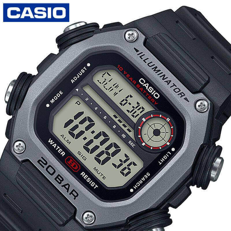 カシオ 腕時計 CASIO 時計 スタンダード STANDARD メンズ CASIO-DW-291H-1AJF 男性 ブラック・液晶 ブラック クォーツ おすすめ おしゃれ ブランド 誕生日 プレゼント 新社会人 入学 卒業 ギフト 祝い 父 父親 お父さん 夫 旦那 彼氏 父の日｜ブランドアクセと腕時計のカプセル