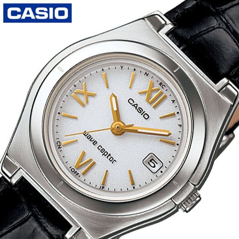 カシオ 腕時計 CASIO 時計 ウェーブセプター wave ceptor レディース CASIO-LWQ-10LJ-1A1JF 女性 ホワイト ブラック 電波ソーラー 電波 ソーラー おすすめ おしゃれ ブランド プレゼント 新社会人 入学 卒業 ギフト 祝い 通学 通勤 学校 仕事 会社 母の日|ブランドアクセと腕時計のカプセル
