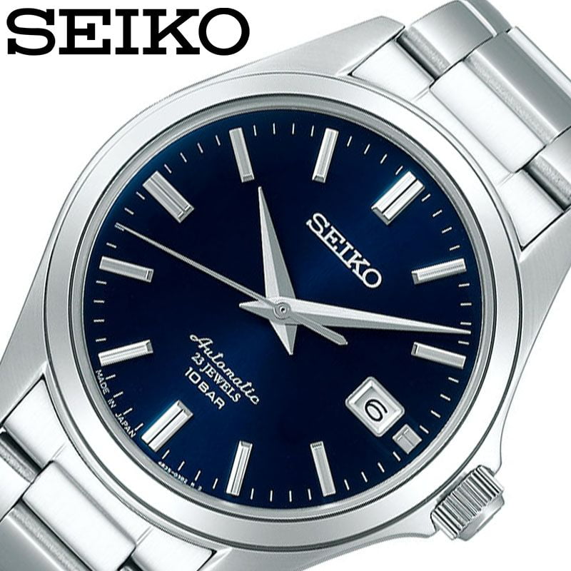 楽天市場】2種のベルト セット セイコー メカニカル 腕時計 SEIKO 時計 メンズ 男性 機械式 オートマ 自動巻き スケルトン 自動巻 ブランド  革ベルト おすすめ 仕事 ビジネス フォーマル スーツ 誕生日 プレゼント 日付 曜日 文字盤 青 シンプル : ブランドアクセと腕時計 ...