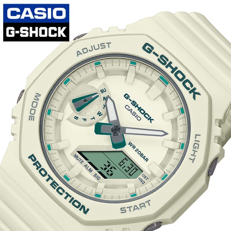 CASIO G-SHOCK GMA-S2100GA-1AJF グリーン　　腕時計 G-SHOCK カシオ GMA-S2100GA-1AJF グリーンをアクセントカラーに