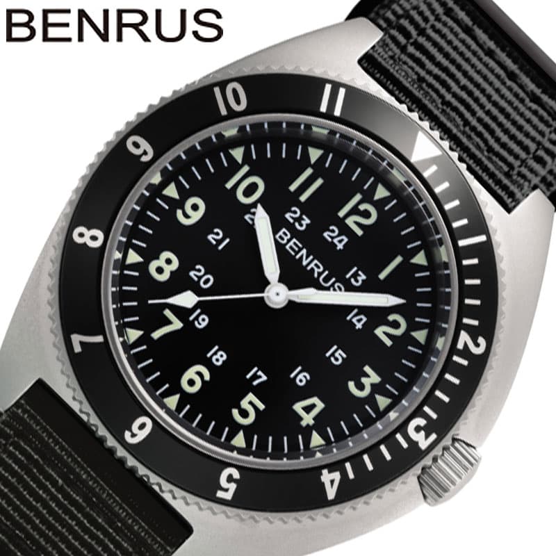 新品 保証書あり BENRUS ベンラス TYPE-III BLACK SALE＞BENRUS TYPE-III BK ベンラス 腕時計 ミリタリーウォッチ