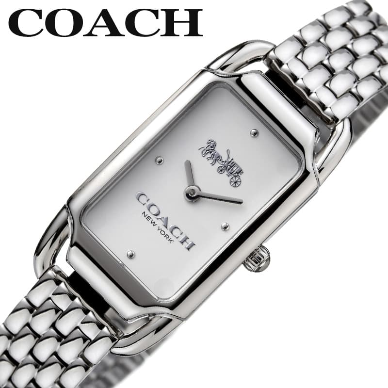 COACH 腕時計 14503840 CARY ホワイトシェル クォーツ COACH コーチ 腕時計 レディース 14503840 CARY キャリー