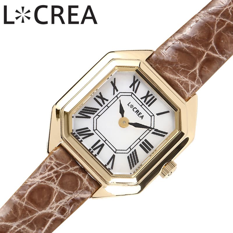 ルクレア 腕時計 LCREA 時計 キャレ CARRE レディース ゴールド ソーラー カレ ビジネス 女性 電池交換不要 日本製 かわいい ファッション made in japanエレガンス ブランド プレゼント 新社会人 入学 卒業 ギフト LC2004-GPCMO 17,182円