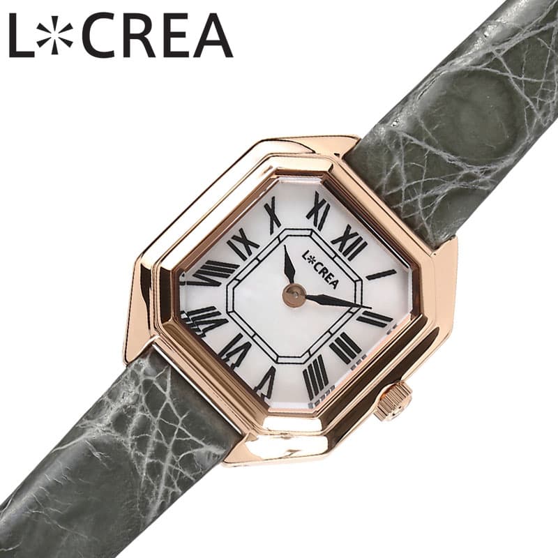 ルクレア 腕時計 LCREA 時計 キャレ CARRE レディース ピンクゴールド ソーラー カレ ビジネス 女性 電池交換不要 日本製 かわいい ファッション made in japan おすすめ ブランド プレゼント 新社会人 入学 卒業 ギフト LC2004-PGCSA