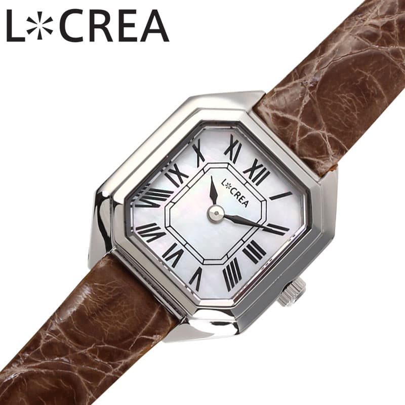 ルクレア 腕時計 LCREA 時計 キャレ CARRE レディース シルバー ソーラー カレ ビジネス 女性 電池交換不要 日本製 かわいい ファッション made in japanエレガンス ブランド プレゼント 新社会人 入学 卒業 ギフト LC2004-SSWHCMO