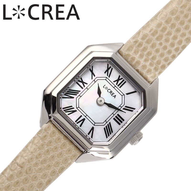 ルクレア 腕時計 LCREA 時計 キャレ CARRE レディース シルバー ソーラー カレ ビジネス 女性 電池交換不要 日本製 かわいい ファッション made in japanエレガンス ブランド プレゼント 新社会人 入学 卒業 ギフト LC2004-SSWHRIV 母の日