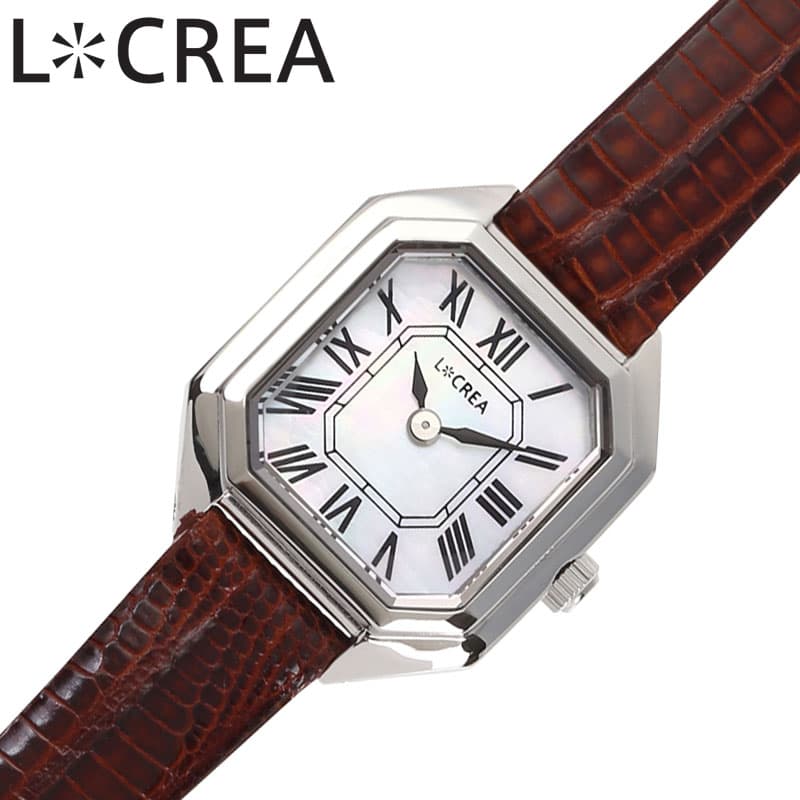 ルクレア 腕時計 LCREA 時計 キャレ CARRE レディース シルバー ソーラー カレ ビジネス 女性 電池交換不要 日本製 かわいい ファッション made in japanエレガンス ブランド プレゼント 新社会人 入学 卒業 ギフト LC2004-SSWHTBR 20,213円