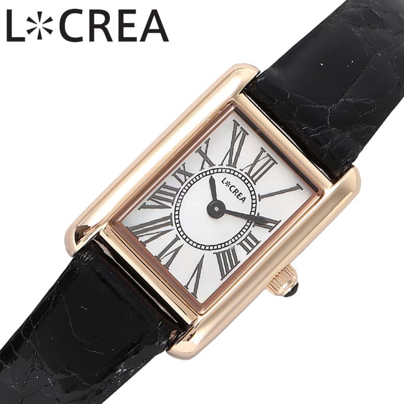 ルクレア 腕時計 LCREA 時計 パラッレーラ PARALLELA レディース ピンクゴールド ソーラー パラレラ ビジネス 女性 電池交換不要 日本製 かわいい ファッション おすすめ ブランド プレゼント 新社会人 入学 卒業 ギフト LC2101-PGCBK