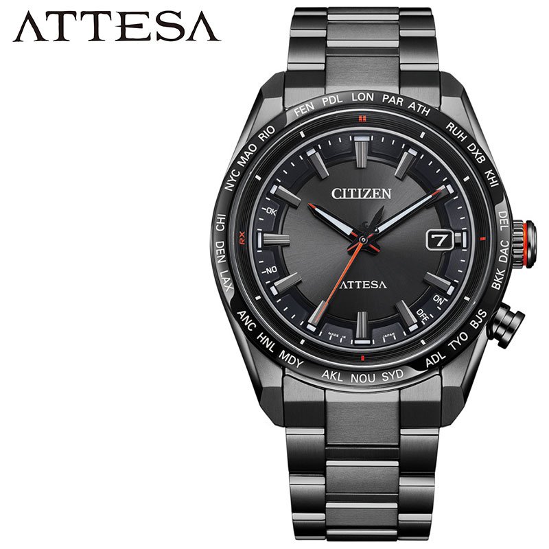 シチズン 腕時計 CITIZEN 時計 アテッサ 電池交換不要 メンズ 電波 ソーラー 男性 ビジネス 仕事 記念日 カレンダー カジュアル スーツ オフィス フォーマル 社会人 日本製 光発電エコドライブ電波時計 CB0286-61E プレゼント 新社会人 入学 卒業 ギフト