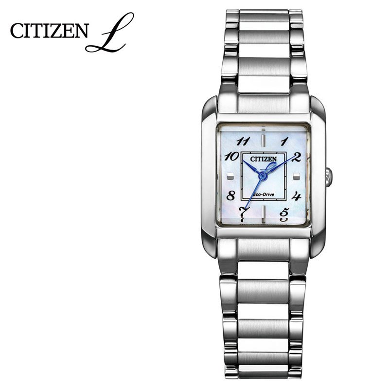 シチズン 腕時計 CITIZEN 時計 シチズンエル L 電池交換不要 レディース ホワイト ソーラー 女性 ビジネス 仕事 カジュアル フォーマル スーツ 社会人 新社会人 入学 卒業 誕生日 記念日 お祝い 就就職祝い EW5600-87D ブランド プレゼント ギフト 母の日｜ブランドアクセと腕時計のカプセル