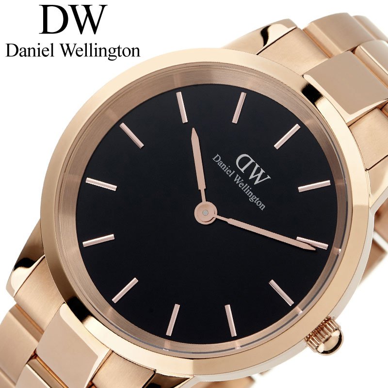 ダニエルウェリントン 腕時計 Daniel Wellington 時計 メンズ アイコニックリンク 男性 シンプル 高級感 上品 仕事 ビジネス スーツ オフィス 記念日 お祝い DW00100344 おすすめ ブランド プレゼント ホワイトデー ギフト 彼氏 夫 旦那 様 パパ 父 息子|ブランドアクセと腕時計のカプセル