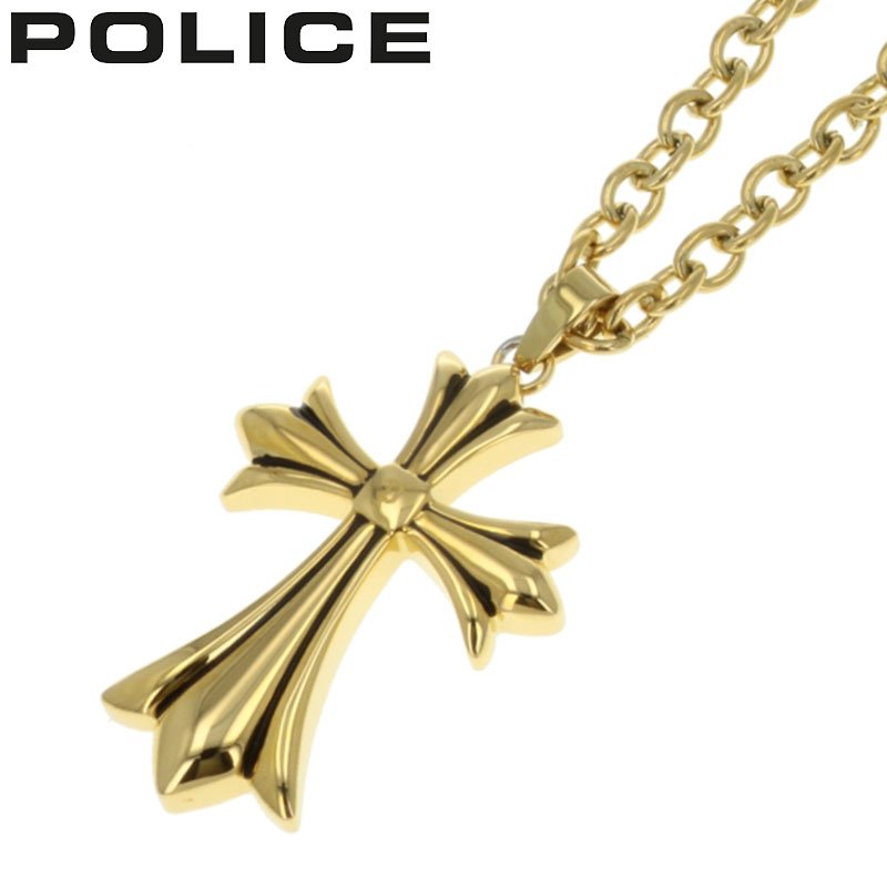 ポリス アクセサリー POLICE ネックレス 新社会人 入学 卒業 プレゼント グレイス GRACE メンズ ゴールド 男性 誕生日 記念日 お祝い 贈り物 彼氏 夫 旦那 パパ 父 息子 ファッション かっこいい 25154PSG02 定番 おすすめ おしゃれ ブランド ギフト