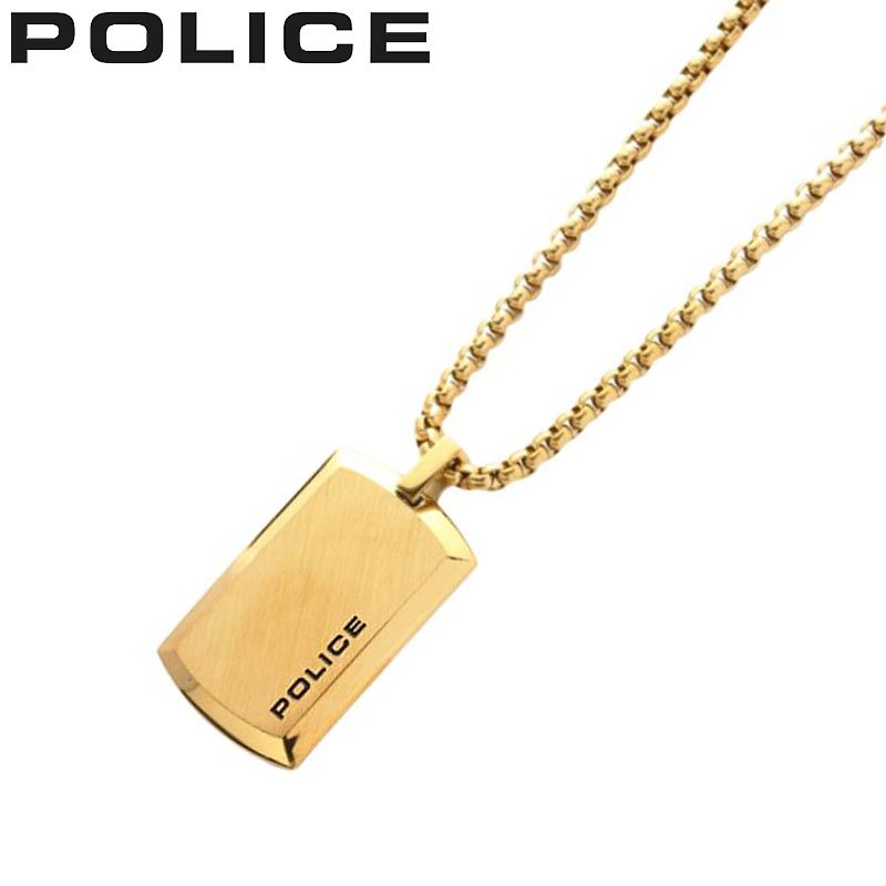 【最大1,320円引き】【10％OFF】 ポリス ネックレス メンズ ゴールド アクセサリー POLICE シンプル 派手 男性 アクセ 記念日 誕生日 プレゼント ピュアリティ お祝い 贈り物 彼氏 夫 旦那 パパ 父 息子 友達 ファッション かっこいい 25988PSG02 おしゃれ ブランド 父の日｜ブランドアクセと腕時計のカプセル