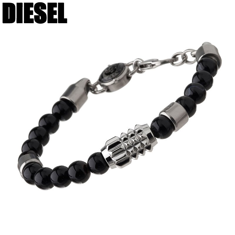 diesel 天然石　ブレスレット DIESEL（ディーゼル） ブレスレット バングル メンズ&レディース 数珠