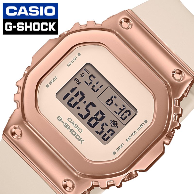 カシオ 腕時計 CASIO 時計 ジーショック 5600 GSHOCK G-SHOCK 女性 レディース デジタル スポーツ キャンプ 日付 曜日 ストップウォッチ アラーム 彼氏 夫 旦那 様 パパ 父 息子 記念日 防水 学生 中学生 高校生 大学生 GM-S5600UPG-4JF 新社会人 入学 卒業