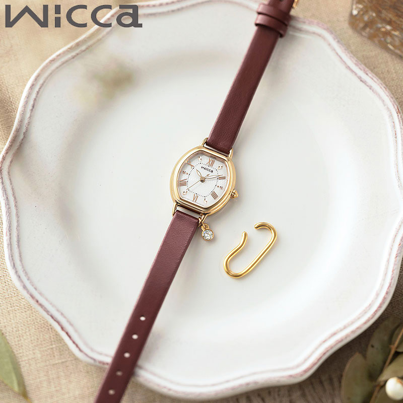 シチズン イヤーカフセット限定モデル 腕時計 CITIZEN 時計 ウィッカ Wicca レディース KP2-523-92 女性 ホワイト レッド ソーラー ソーラーテック 人気 おすすめ おしゃれ ブランド プレゼント 新社会人 入学 卒業 ギフト 母の日