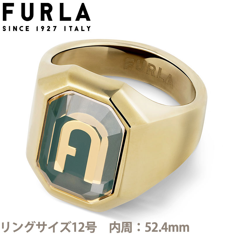 フルラ アクセサリー FURLA リング 新社会人 入学 卒業 プレゼント オクタゴナル OCTAGONAL RING レディース FJ0302RT2 女性 イエローゴールド 人気 おすすめ おしゃれ ブランド ギフト 母の日
