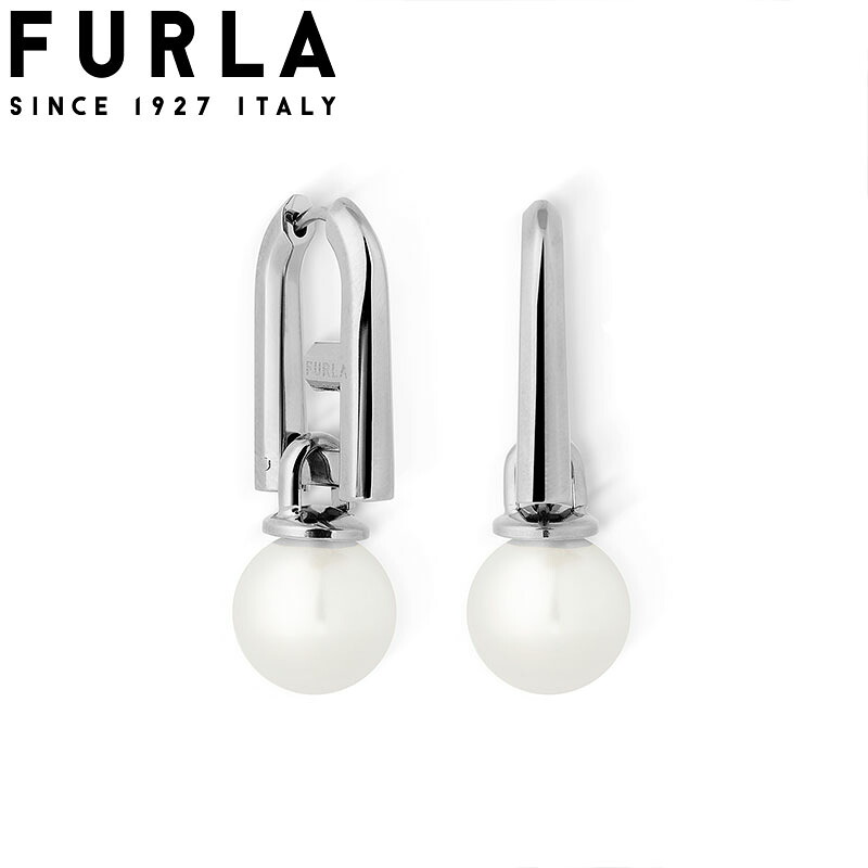 フルラ アクセサリー FURLA ピアス 新社会人 入学 卒業 プレゼント アーチパール ARCH PEARL レディース FJ0511ETU 女性 シルバー ホワイト 人気 おすすめ おしゃれ ブランド ギフト 母の日