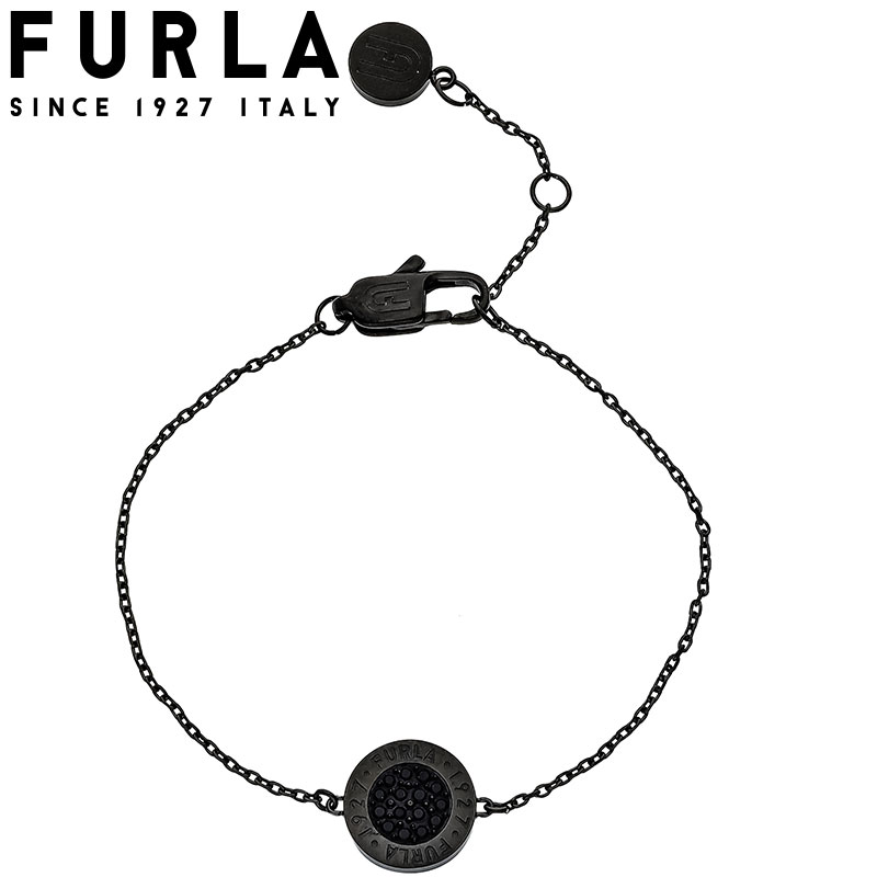 フルラ アクセサリー FURLA ブレスレット 新社会人 入学 卒業 プレゼント シジッロ SIGILLO BRACELET レディース FJ1172BTU 女性 ブラック 人気 おすすめ おしゃれ ブランド ギフト 母の日｜ブランドアクセと腕時計のカプセル